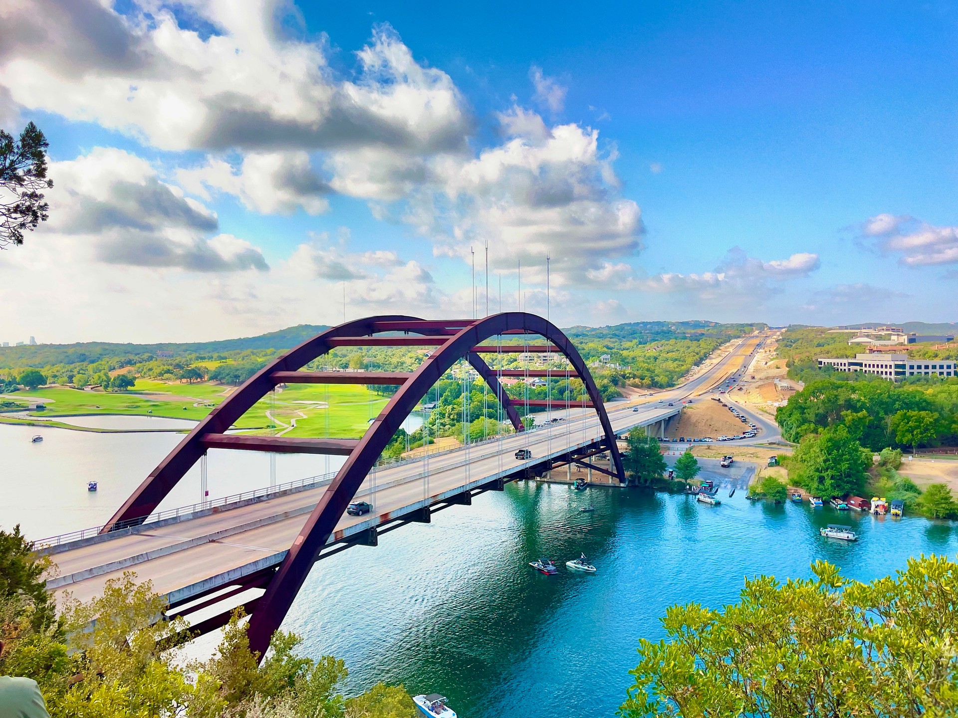 Austin 360 Bridge overview